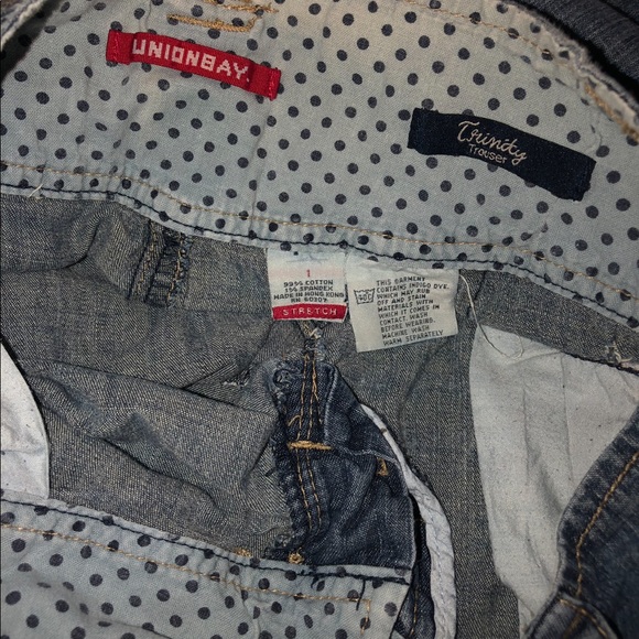 Union Bay 1 Trinity trouser stretch flare jeans - Picture 3 of 3